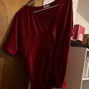 Red Knot tied Tunic